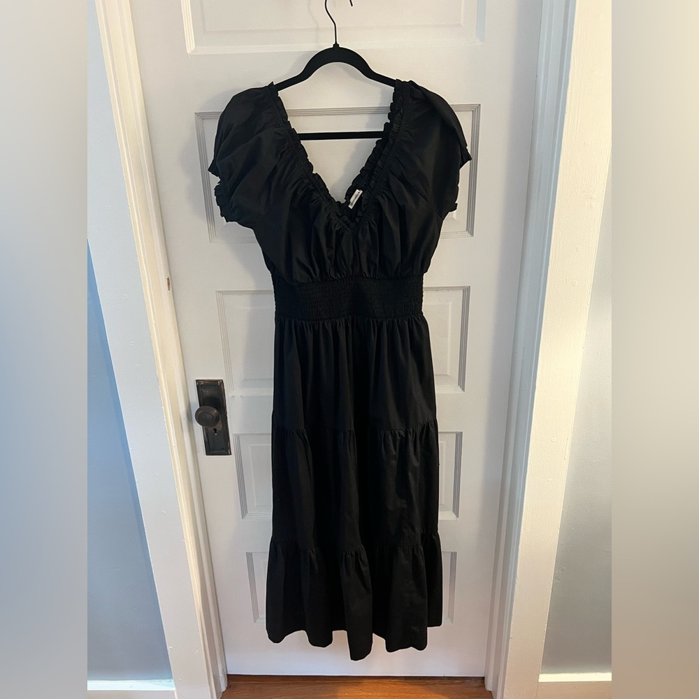 Abercrombie New W/O Tags Black Maxi Dress